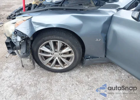 2014 Infiniti Q50 Premium from USA, damaged, VIN JN1BV7AP1EM681318